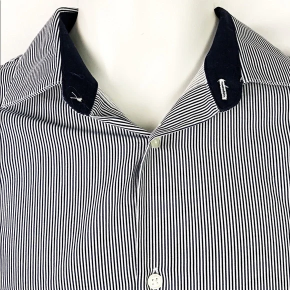 H&M - Slim Fit Stripes Shirt - Picture 2 of 6